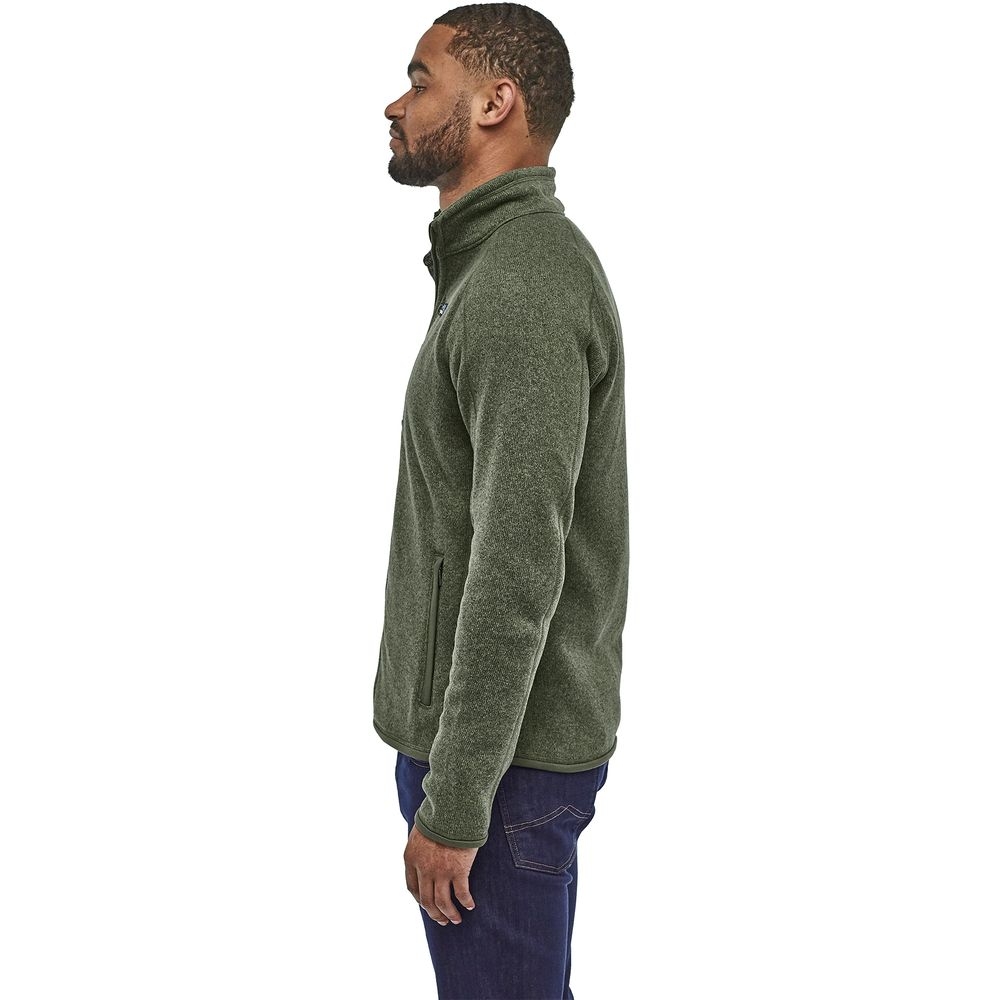 Patagonia Better Sweater Jacket Industrial Green 25528-INDG fleeces en truien online bestellen bij Kathmandu Outdoor & Travel
