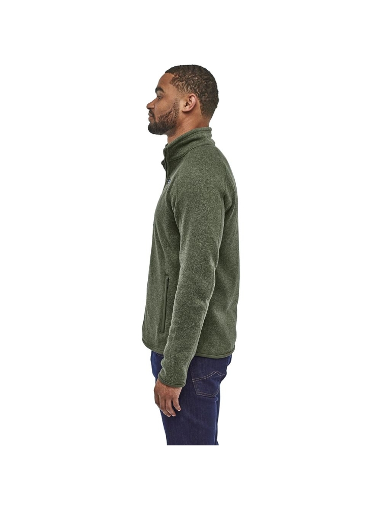 Patagonia Better Sweater Jacket Industrial Green 25528-INDG fleeces en truien online bestellen bij Kathmandu Outdoor & Travel