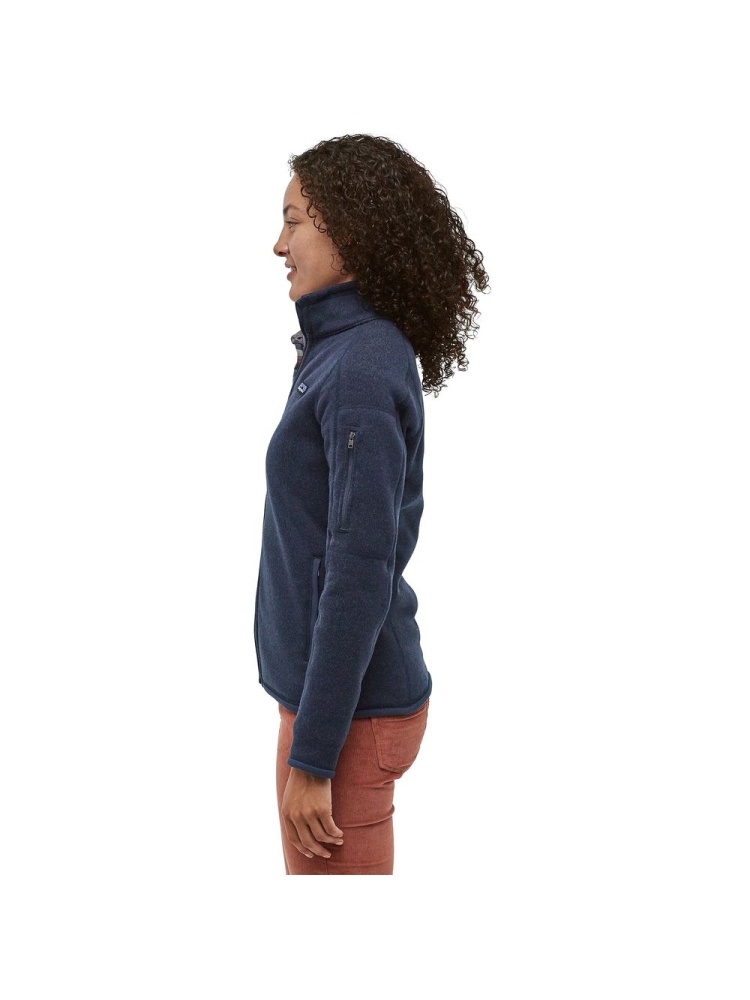 Patagonia Better Sweater Jacket Women's New Navy 25543-NENA fleeces en truien online bestellen bij Kathmandu Outdoor & Travel