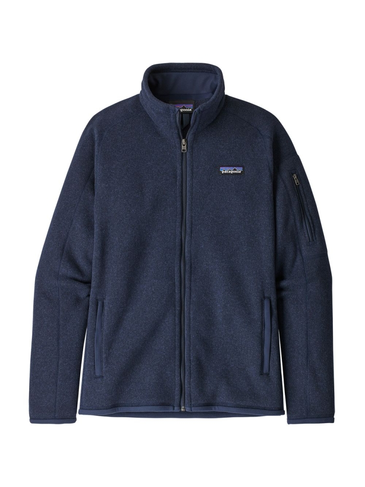 Patagonia Better Sweater Jacket Women's New Navy 25543-NENA fleeces en truien online bestellen bij Kathmandu Outdoor & Travel