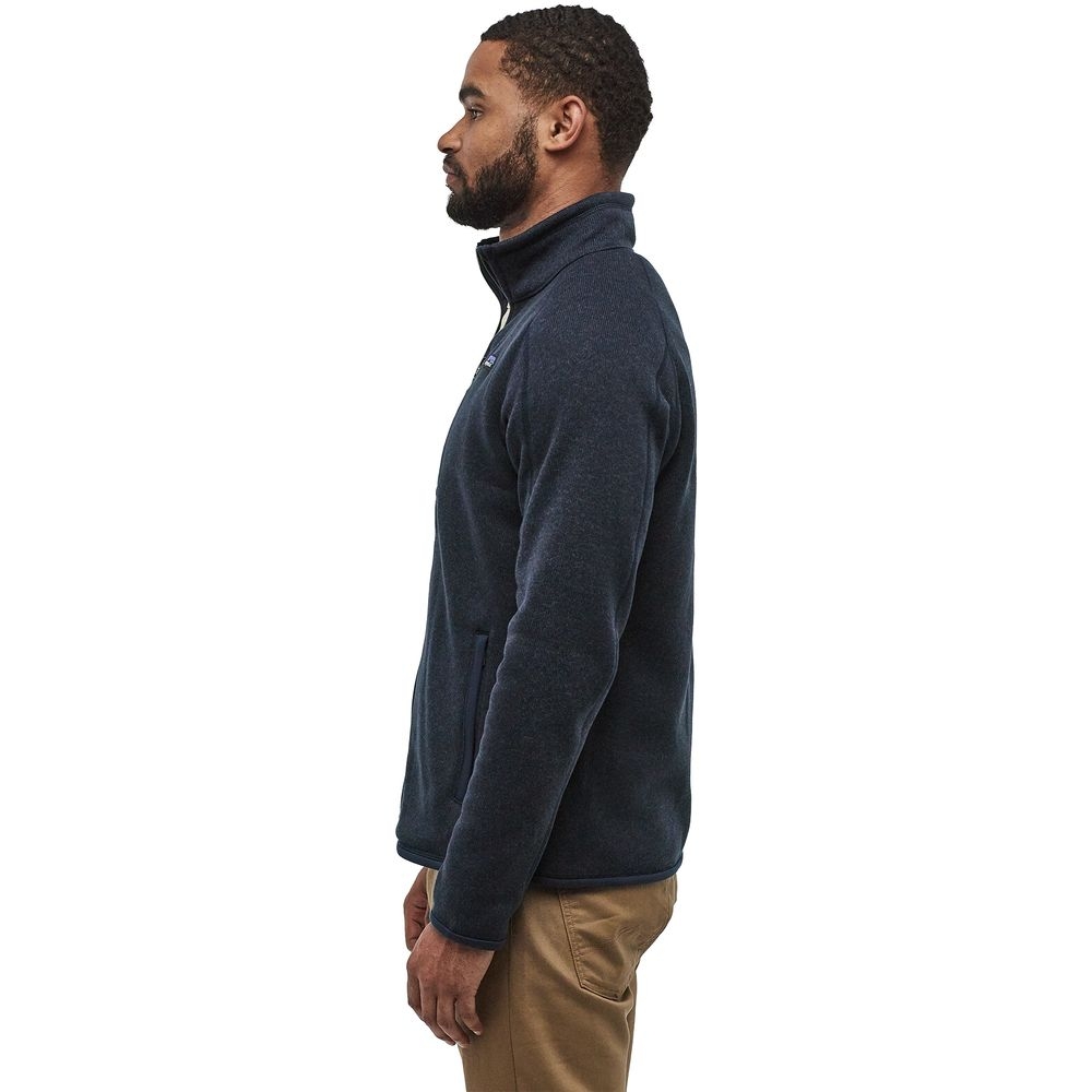 Patagonia Better Sweater Jacket New Navy 25528-NENA fleeces en truien online bestellen bij Kathmandu Outdoor & Travel
