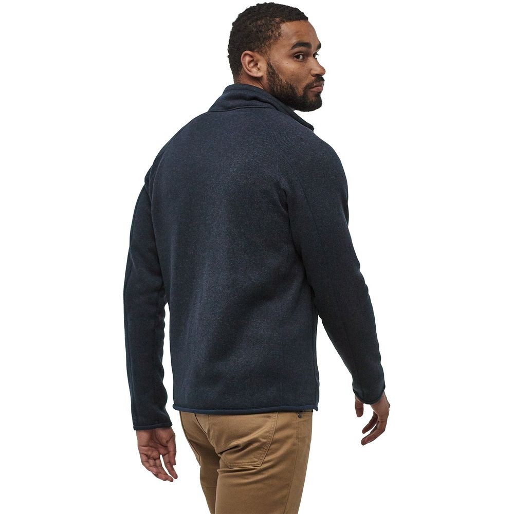 Patagonia Better Sweater Jacket New Navy 25528-NENA fleeces en truien online bestellen bij Kathmandu Outdoor & Travel