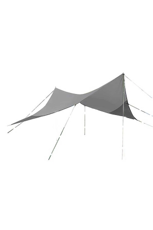 Bo-Camp  Tarp 4m x 4m Lichtgrijs/Anthraciet