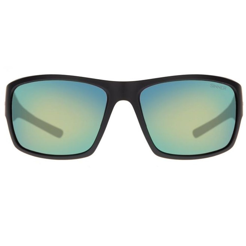 Sinner Lemmon Matte Black / Green Oil SISU-820-10-P29 zonnebrillen online bestellen bij Kathmandu Outdoor & Travel