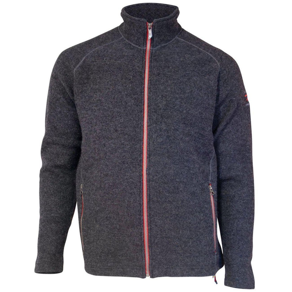 Ivanhoe Ivanhoe Danny Full Zip 2100452-055 fleeces en truien  Ivanhoe Danny Full Zip Graphite Marl 2100452-055 fleeces en truien online bestellen bij Kathmandu Outdoor & Travel