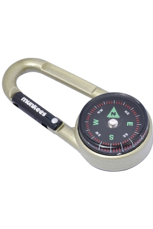 Munkees Carabiner + Compass + Thermometer . 3135 gadgets en handigheden online bestellen bij Kathmandu Outdoor & Travel