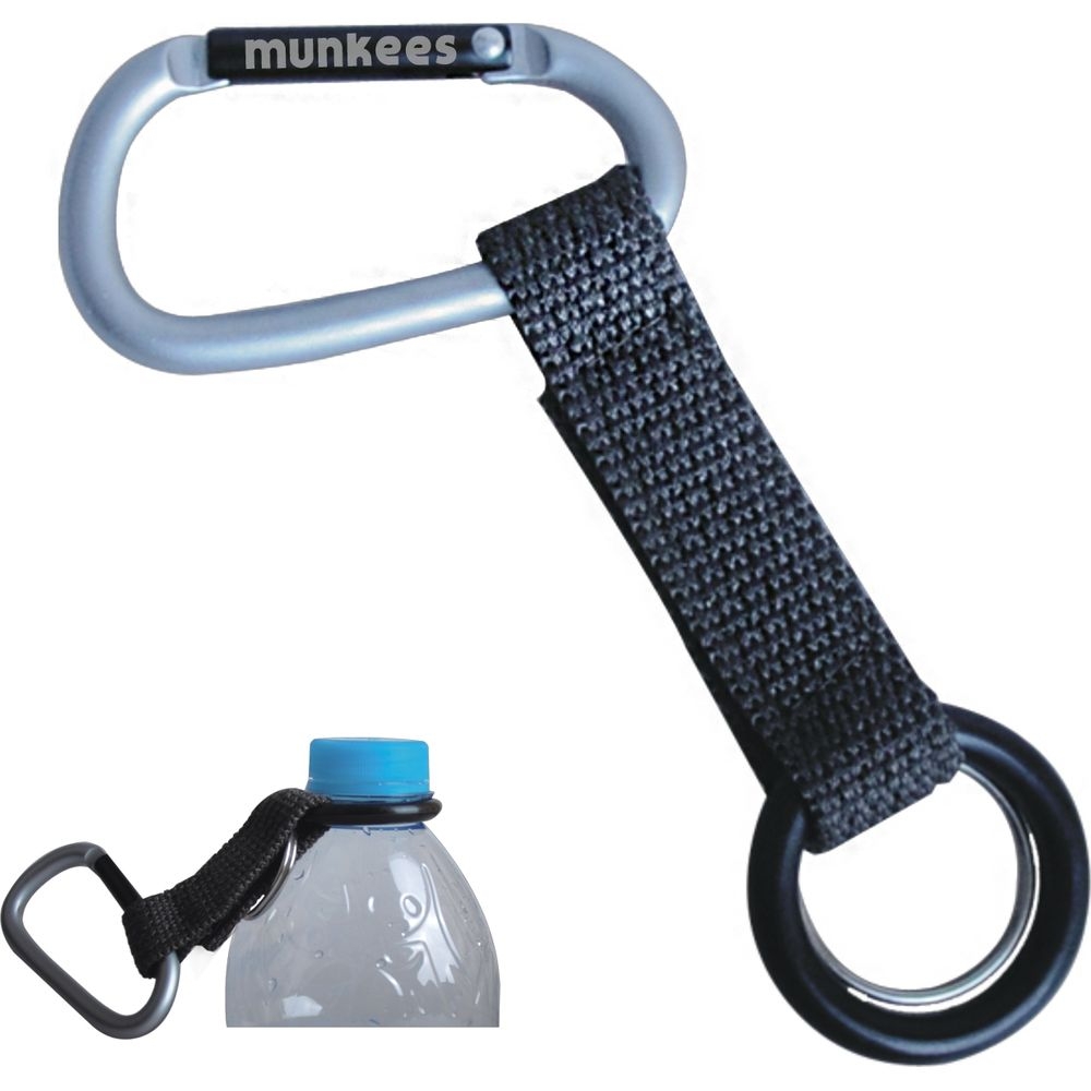 Munkees Carabiner + Bottle Carrier . 3241 gadgets en handigheden online bestellen bij Kathmandu Outdoor & Travel