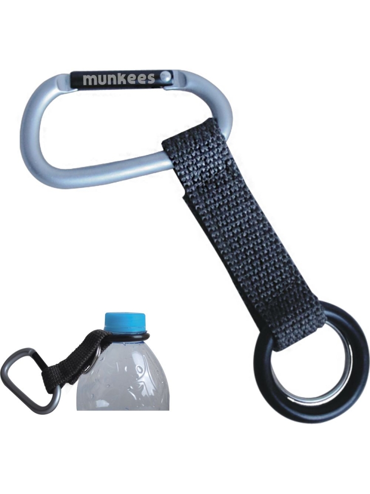 Munkees Carabiner + Bottle Carrier . 3241 gadgets en handigheden online bestellen bij Kathmandu Outdoor & Travel