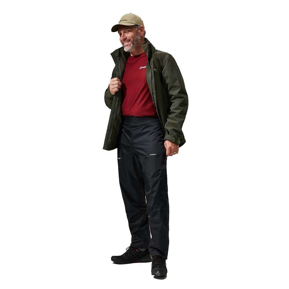 Berghaus Deluge 2.0 Pant 33 inch Black A000811-B50 broeken online bestellen bij Kathmandu Outdoor & Travel