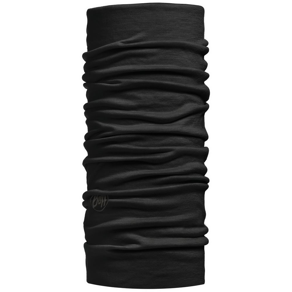 Buff Buff Lightweight Merino Wool Solid Black 100637 kleding accessoires online bestellen bij Kathmandu Outdoor & Travel