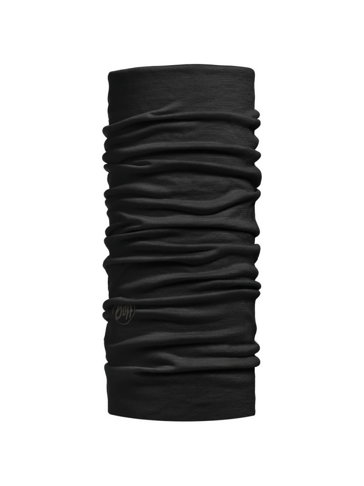 Buff Buff Lightweight Merino Wool Solid Black 100637 kleding accessoires online bestellen bij Kathmandu Outdoor & Travel