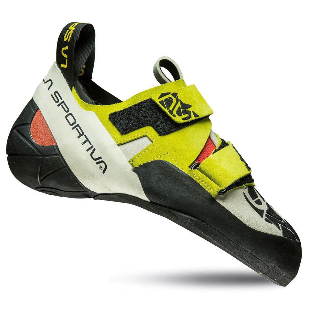 La Sportiva Otaki Woman's Sulphur/Coral ZFCS004E02R01 klimschoenen online bestellen bij Kathmandu Outdoor & Travel