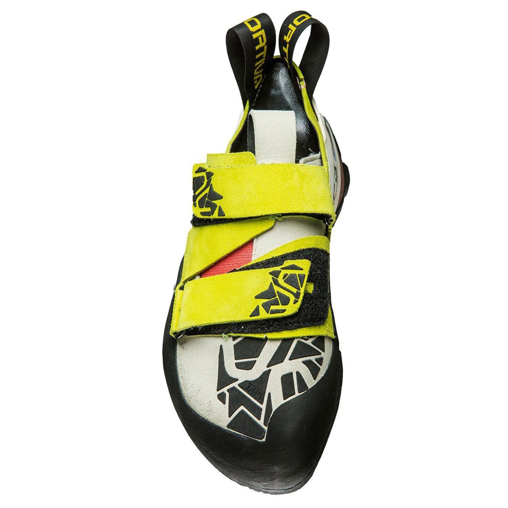 La Sportiva Otaki Woman's Sulphur/Coral ZFCS004E02R01 klimschoenen online bestellen bij Kathmandu Outdoor & Travel