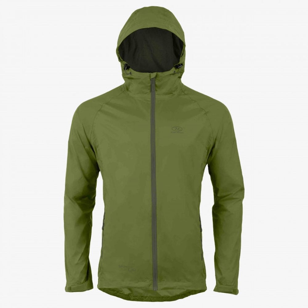Stow & Go Packaway Jacket Uni Olive JAC077-Olive jassen online bestellen bij Kathmandu Outdoor & Travel