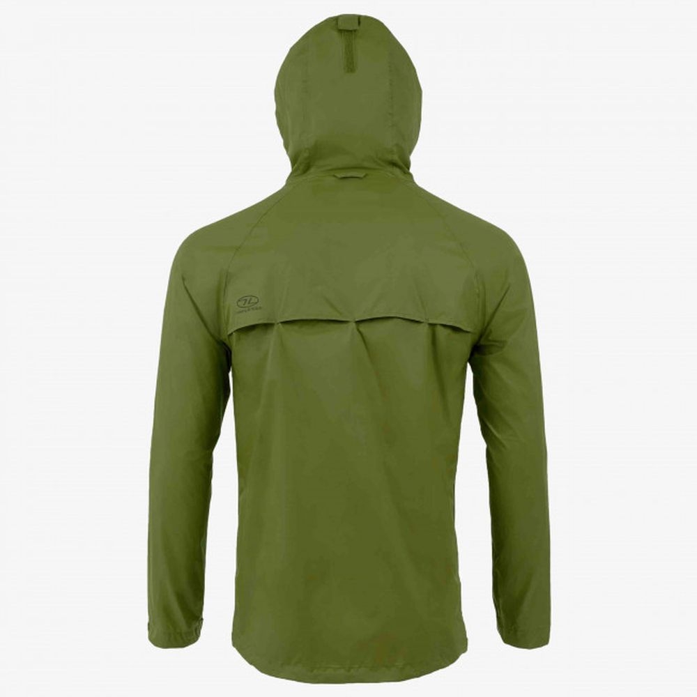 Stow & Go Packaway Jacket Uni Olive JAC077-Olive jassen online bestellen bij Kathmandu Outdoor & Travel