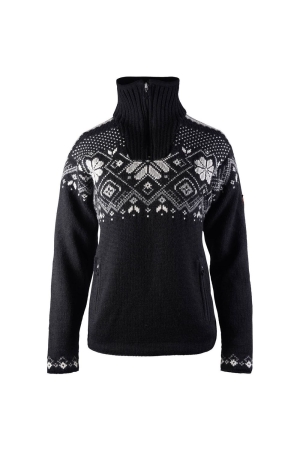 Dale Fongen Weatherproof Sweater Women's Black/Off White/Smoke 93961-F fleeces en truien online bestellen bij Kathmandu Outdoor & Travel