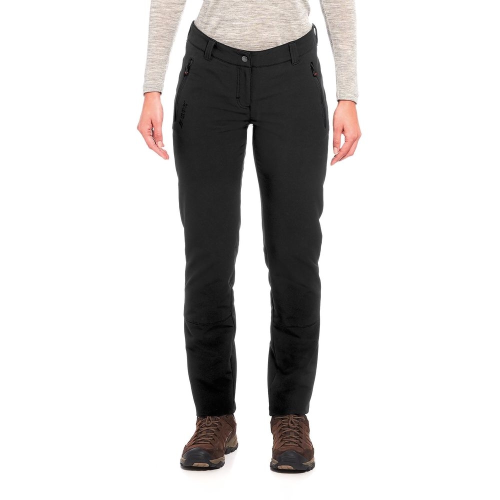 Maier Sports Helga Slim Winter Pants Women's Black 232024-900 broeken online bestellen bij Kathmandu Outdoor & Travel