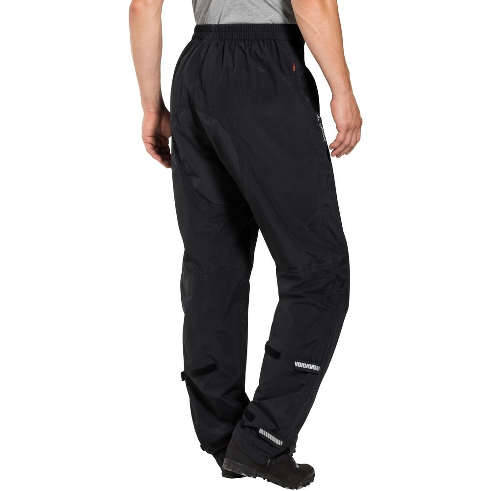 Vaude Yaras Rainpants IV black 45605-Black broeken online bestellen bij Kathmandu Outdoor & Travel