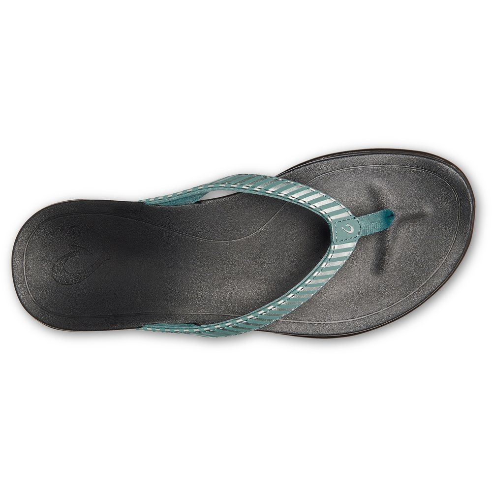 Olukai Ho'Opio women's Dusk Stripe 20294-KCZP slippers online bestellen bij Kathmandu Outdoor & Travel