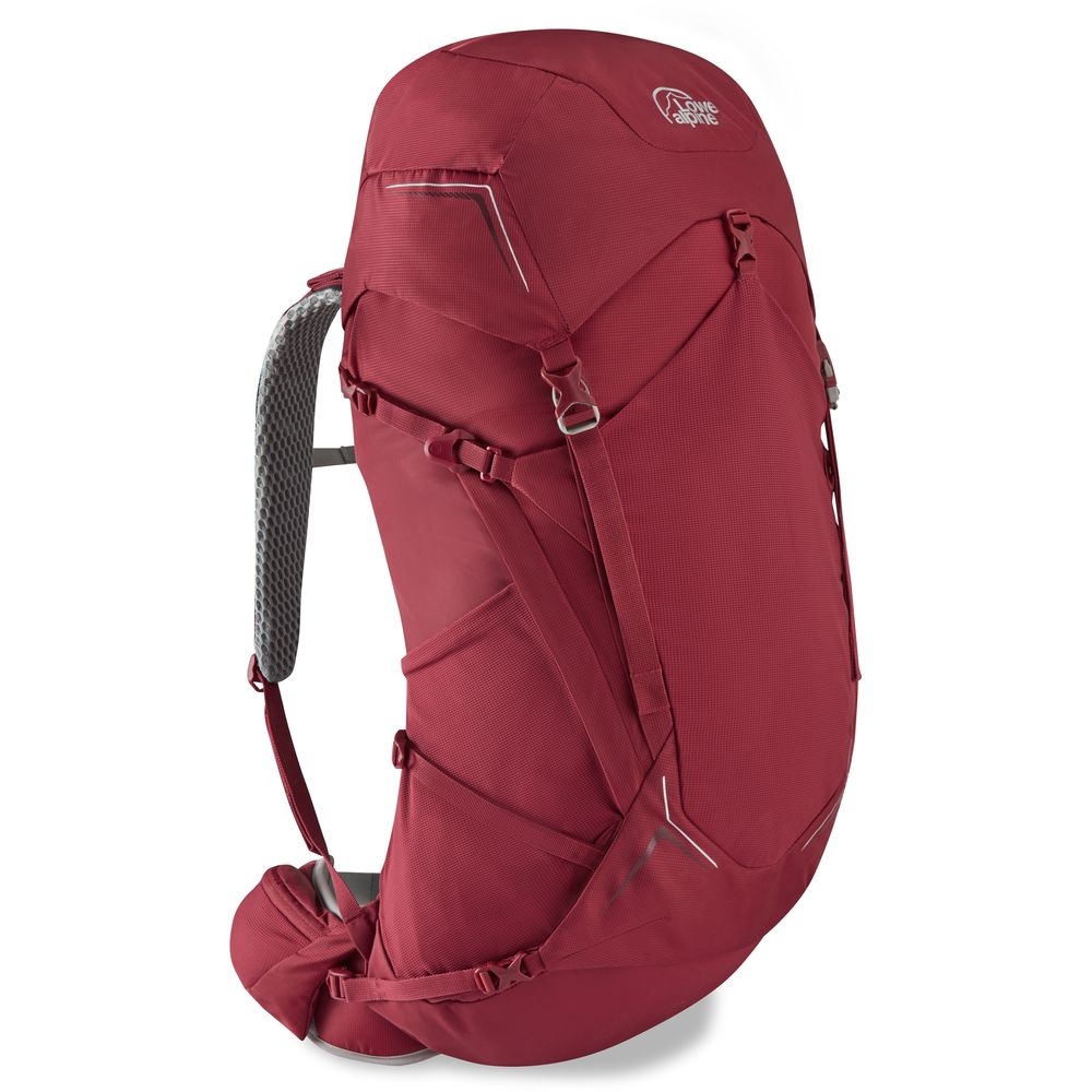 Lowe Alpine AirZone Trek ND33:40 Raspberry FTE-91-RA-33 dagrugzakken online bestellen bij Kathmandu Outdoor & Travel