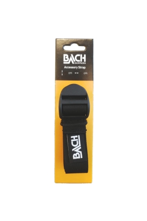 Bach Accessory Strap 25mm 75cm Black 276114-0001-75 trekkingrugzakken online bestellen bij Kathmandu Outdoor & Travel