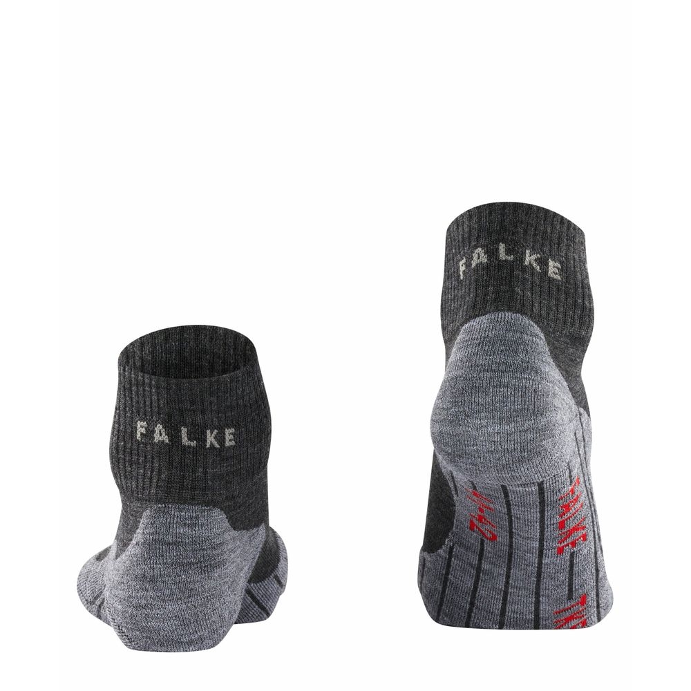 Falke TK5 Wander Short Women's Asphalt melange 16473-3180 sokken online bestellen bij Kathmandu Outdoor & Travel