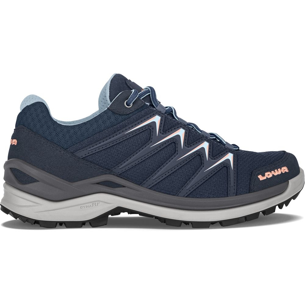 Lowa Innox Pro GTX Low Women's Navy/Salmon 320709-6959 wandelschoenen dames online bestellen bij Kathmandu Outdoor & Travel