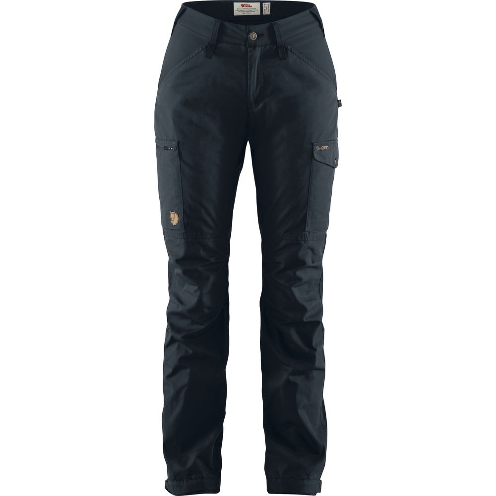 Fjällräven Kaipak Trousers Curved Women's Dark Navy 89829-555 broeken online bestellen bij Kathmandu Outdoor & Travel