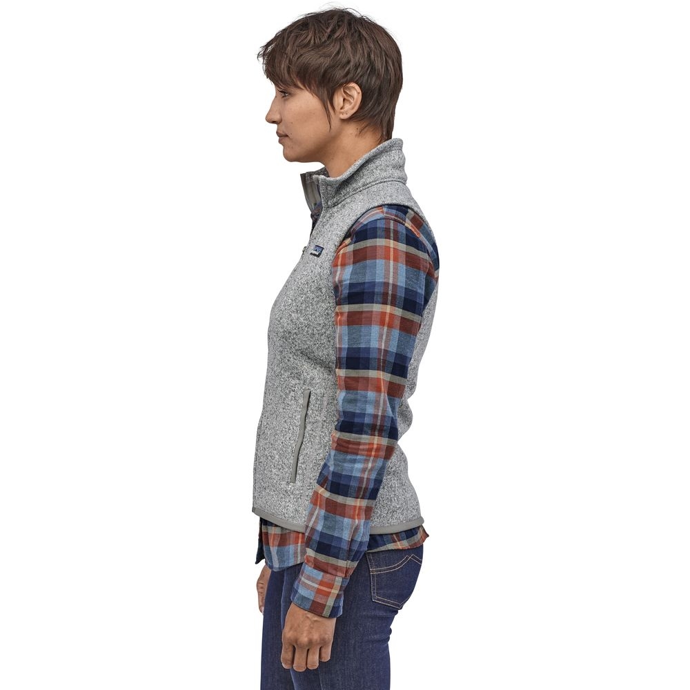 Patagonia Better Sweater Vest Women's Birch White 25887-BCW jassen online bestellen bij Kathmandu Outdoor & Travel