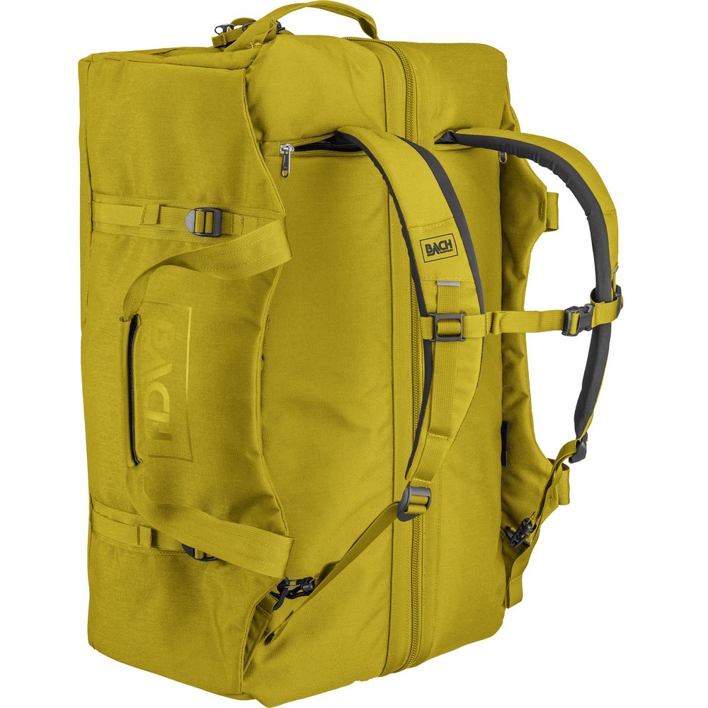 Bach Dr. Duffel 70 Yellow Curry B281355-6609 duffels online bestellen bij Kathmandu Outdoor & Travel