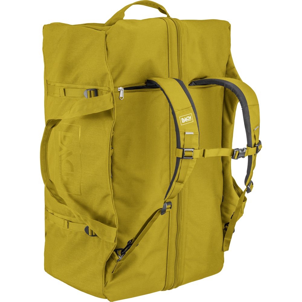 Bach Dr. Duffel 110 Yellow Curry B281356-6609 duffels online bestellen bij Kathmandu Outdoor & Travel