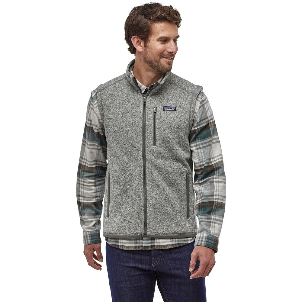 Patagonia Better Sweater Vest Stonewash 25882-STH jassen online bestellen bij Kathmandu Outdoor & Travel