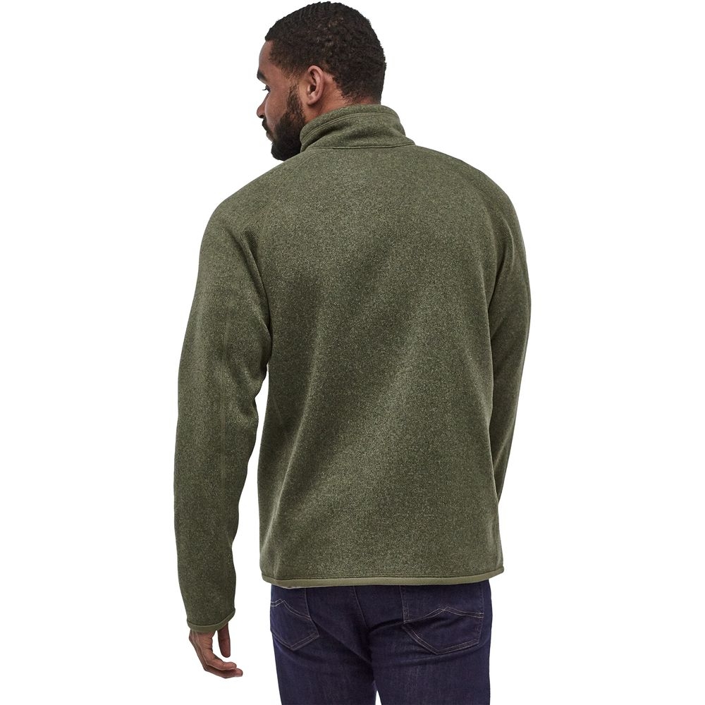 Patagonia Better Sweater 1/4 Zip Industrial Green 25523-INDG fleeces en truien online bestellen bij Kathmandu Outdoor & Travel