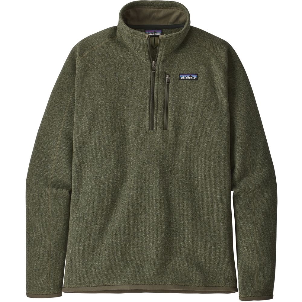 Patagonia Better Sweater 1/4 Zip Industrial Green 25523-INDG fleeces en truien online bestellen bij Kathmandu Outdoor & Travel