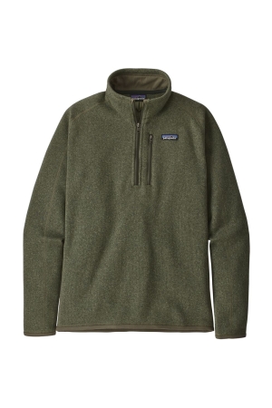 Patagonia Better Sweater 1/4 Zip Industrial Green 25523-INDG fleeces en truien online bestellen bij Kathmandu Outdoor & Travel