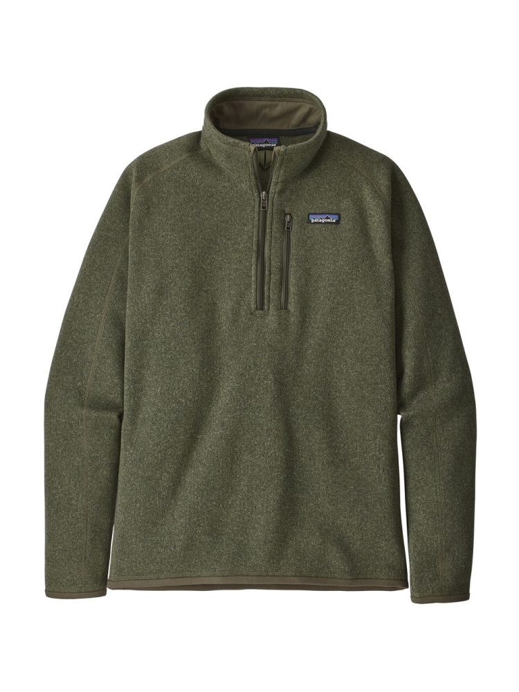 Patagonia Better Sweater 1/4 Zip Industrial Green 25523-INDG fleeces en truien online bestellen bij Kathmandu Outdoor & Travel