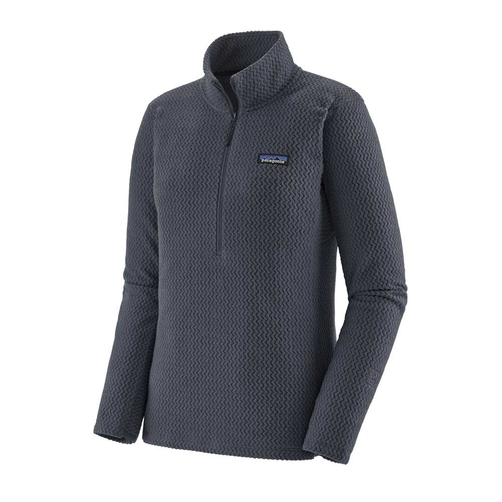 Patagonia R1 Air Zip Neck Women's Smolder Blue 40250-SMDB shirts en tops online bestellen bij Kathmandu Outdoor & Travel