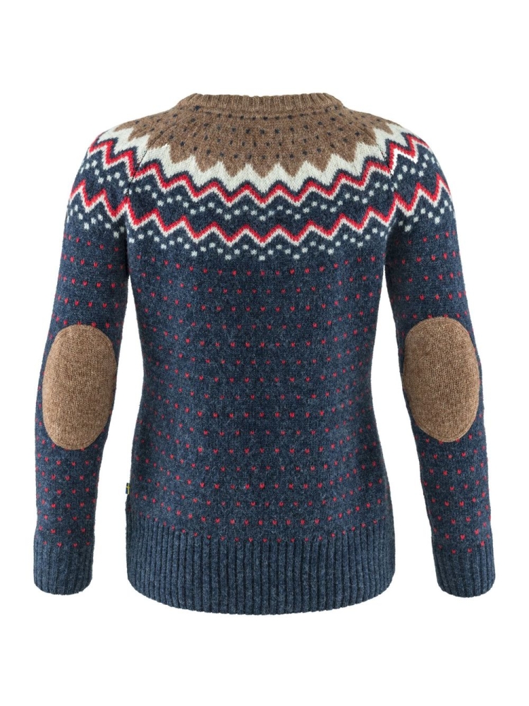 Fjällräven Ovik Knit Sweater Women's navy 89941-560 fleeces en truien online bestellen bij Kathmandu Outdoor & Travel
