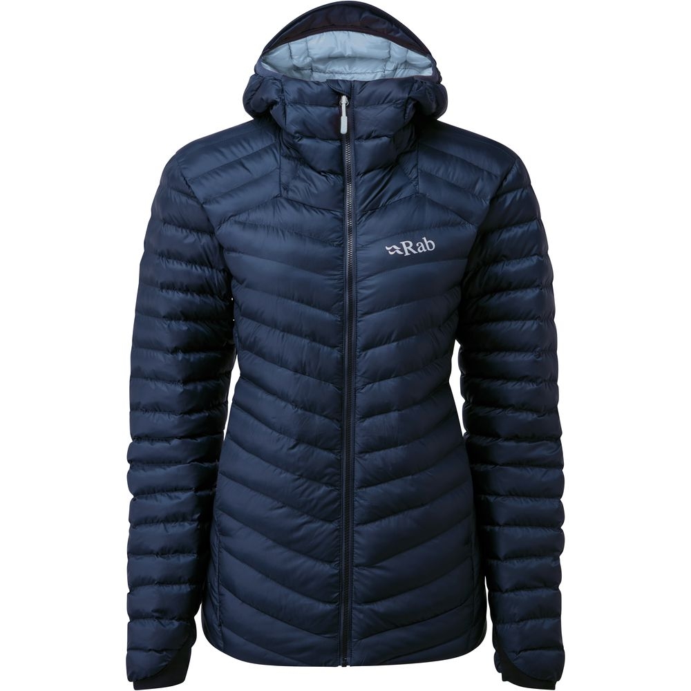 Rab Cirrus Alpine Jacket Women's Deep Ink QIO-60-DI jassen online bestellen bij Kathmandu Outdoor & Travel