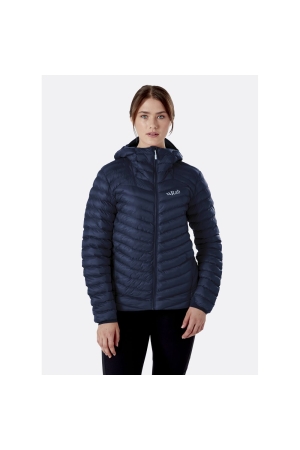 Rab Cirrus Alpine Jacket Women's Deep Ink QIO-60-DI jassen online bestellen bij Kathmandu Outdoor & Travel