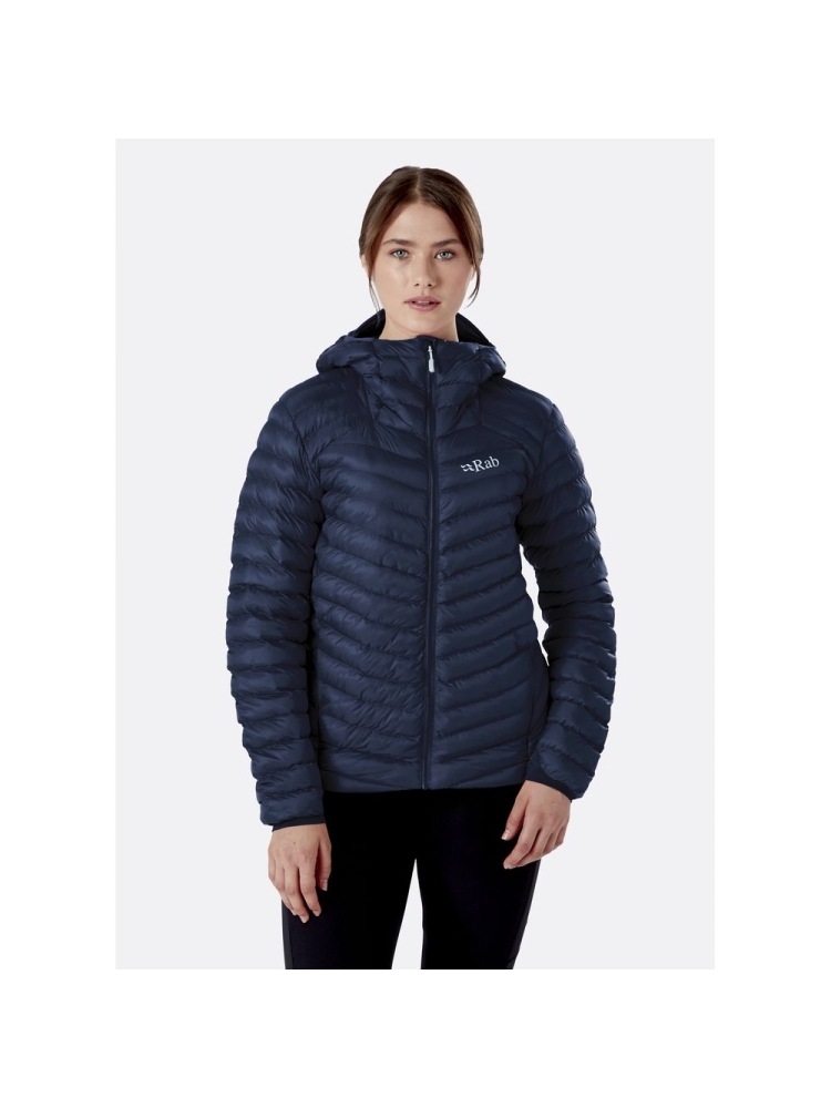 Rab Cirrus Alpine Jacket Women's Deep Ink QIO-60-DI jassen online bestellen bij Kathmandu Outdoor & Travel