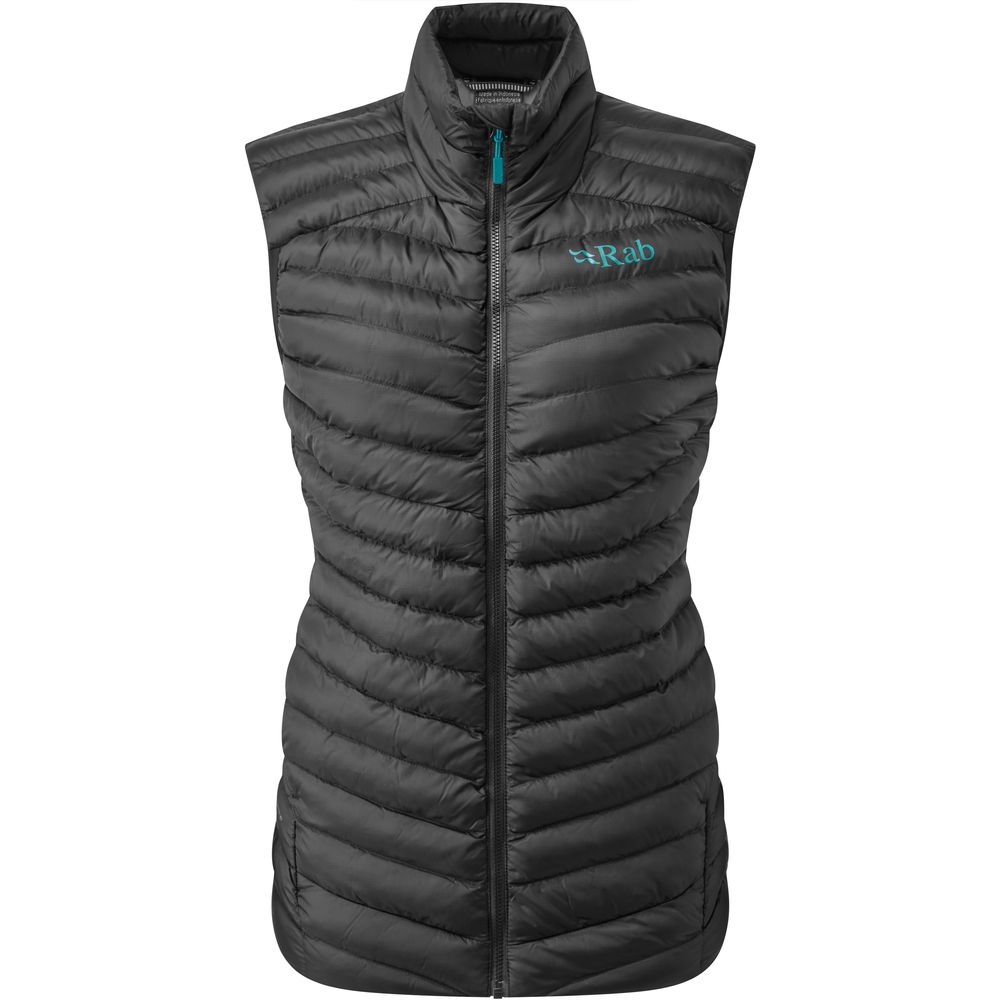Rab Cirrus Vest Women's Black QIO-67-BL jassen online bestellen bij Kathmandu Outdoor & Travel