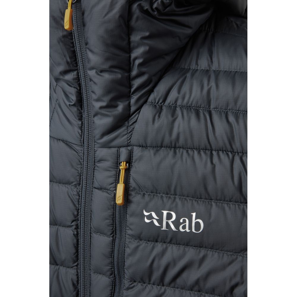 Rab Microlight Alpine Jacket  Beluga QDB-12-BE jassen online bestellen bij Kathmandu Outdoor & Travel