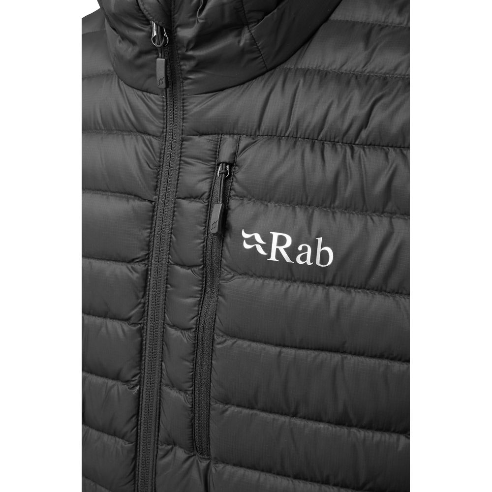 Rab Microlight Jacket Black QDB-16-BL jassen online bestellen bij Kathmandu Outdoor & Travel