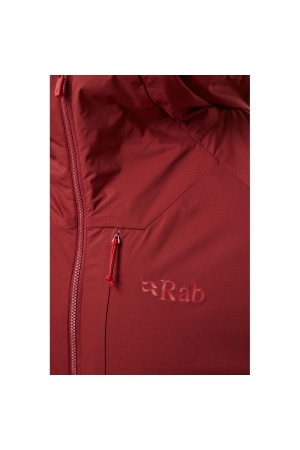 Rab VR Summit Jacket Oxblood Red QVR-65-OR jassen online bestellen bij Kathmandu Outdoor & Travel