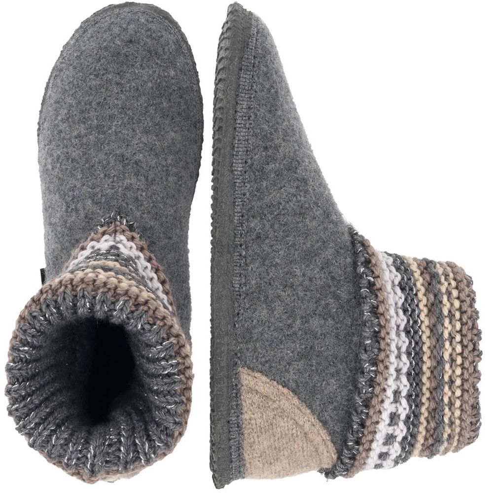 Giesswein Kiel Women's Schiefer 74-10-55179-017 pantoffels en huissokken online bestellen bij Kathmandu Outdoor & Travel