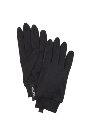 Hestra  Silk Liner Touch Point Glove Black