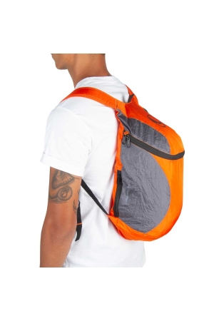 Ticket to the Moon  Mini Backpack Premium Orange/Dark Grey