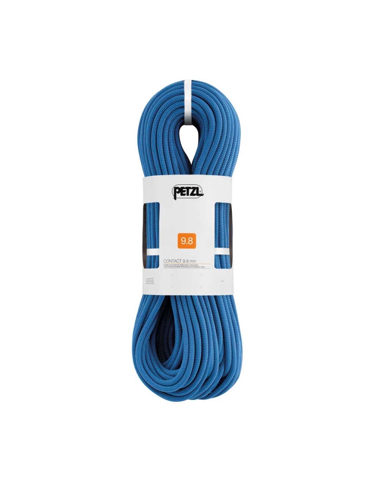 Petzl Contact 9,8mm x 70m Blue R33AC 070 klimtouw en bandsling online bestellen bij Kathmandu Outdoor & Travel