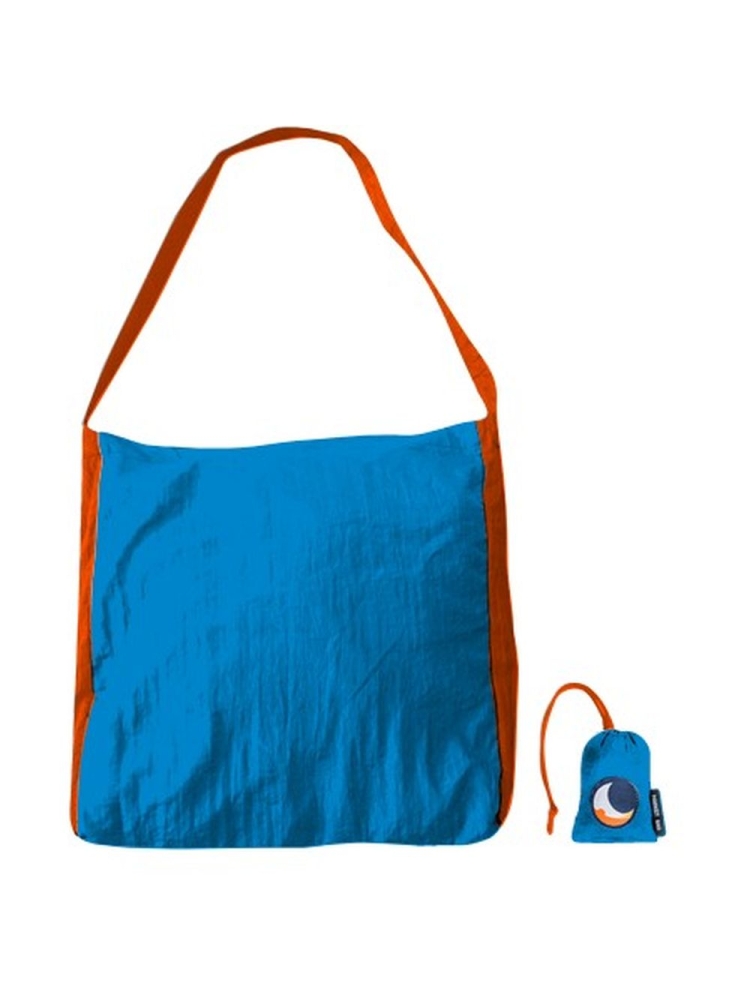 Ticket to the Moon Eco Bag Medium Aqua/Orange TMEBM1535 tassen online bestellen bij Kathmandu Outdoor & Travel